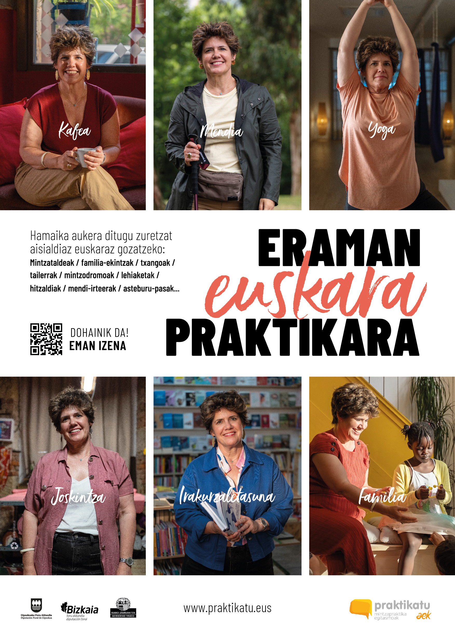 eraman EUSKARA praktikara